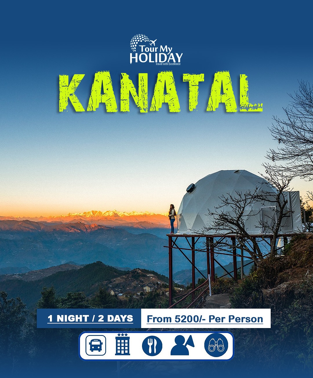Kanatal Tour Package – Adventure, Views & Camp Nights